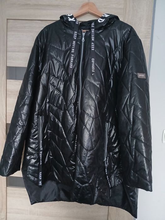 Czarna Kurtka damska rozmiar 48/50 (NOWA)