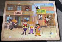 Puzzle drewniane - Bolek i Lolek
