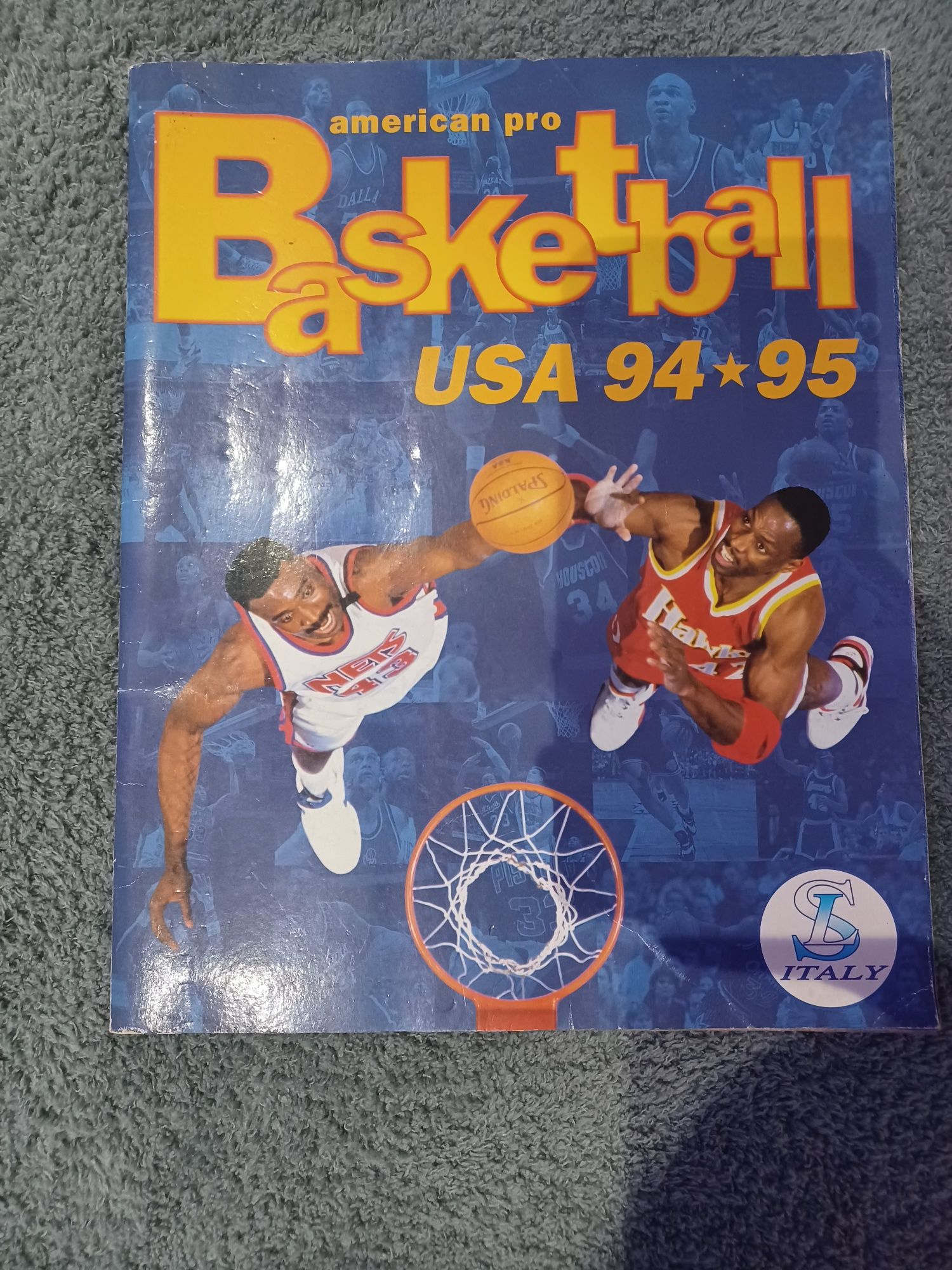 American Pro basquetball, caderneta completa