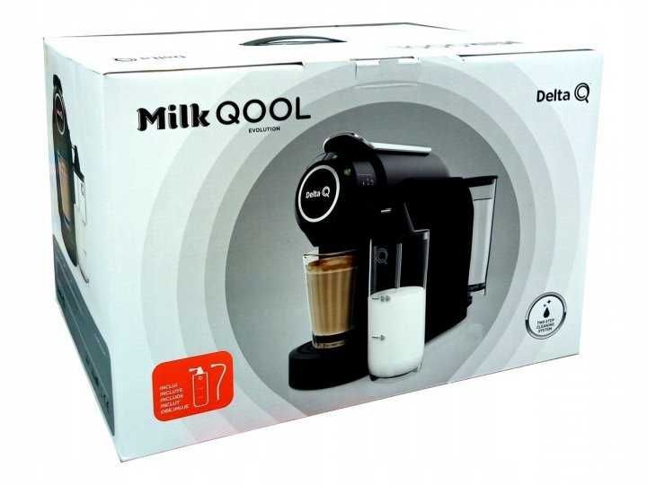 Кавоварка з капучінатором Delta Q Milk Qool Evolution 19 bar Чорна