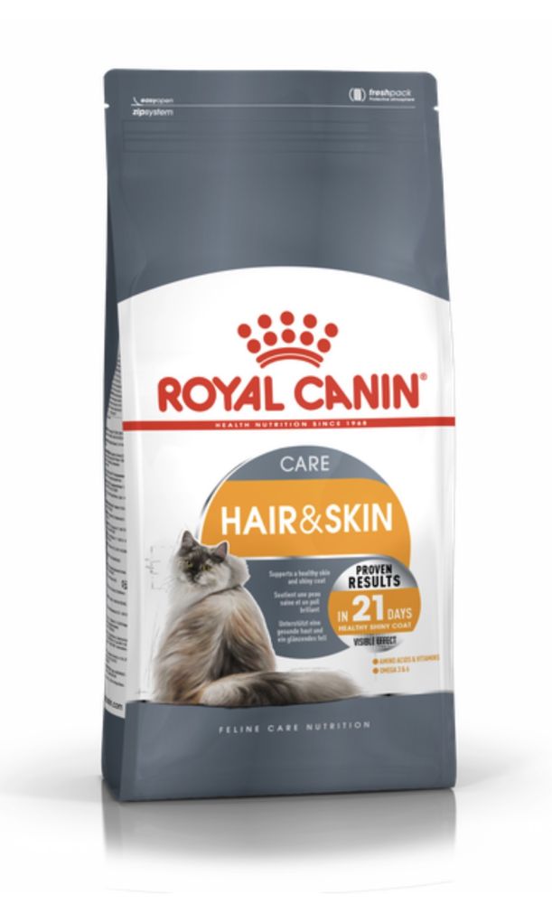 Royal canin(роял канин)  HAIR & SKIN 2кг.10кг.