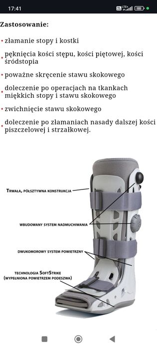 orteza stopowo-goleniowa AirCast