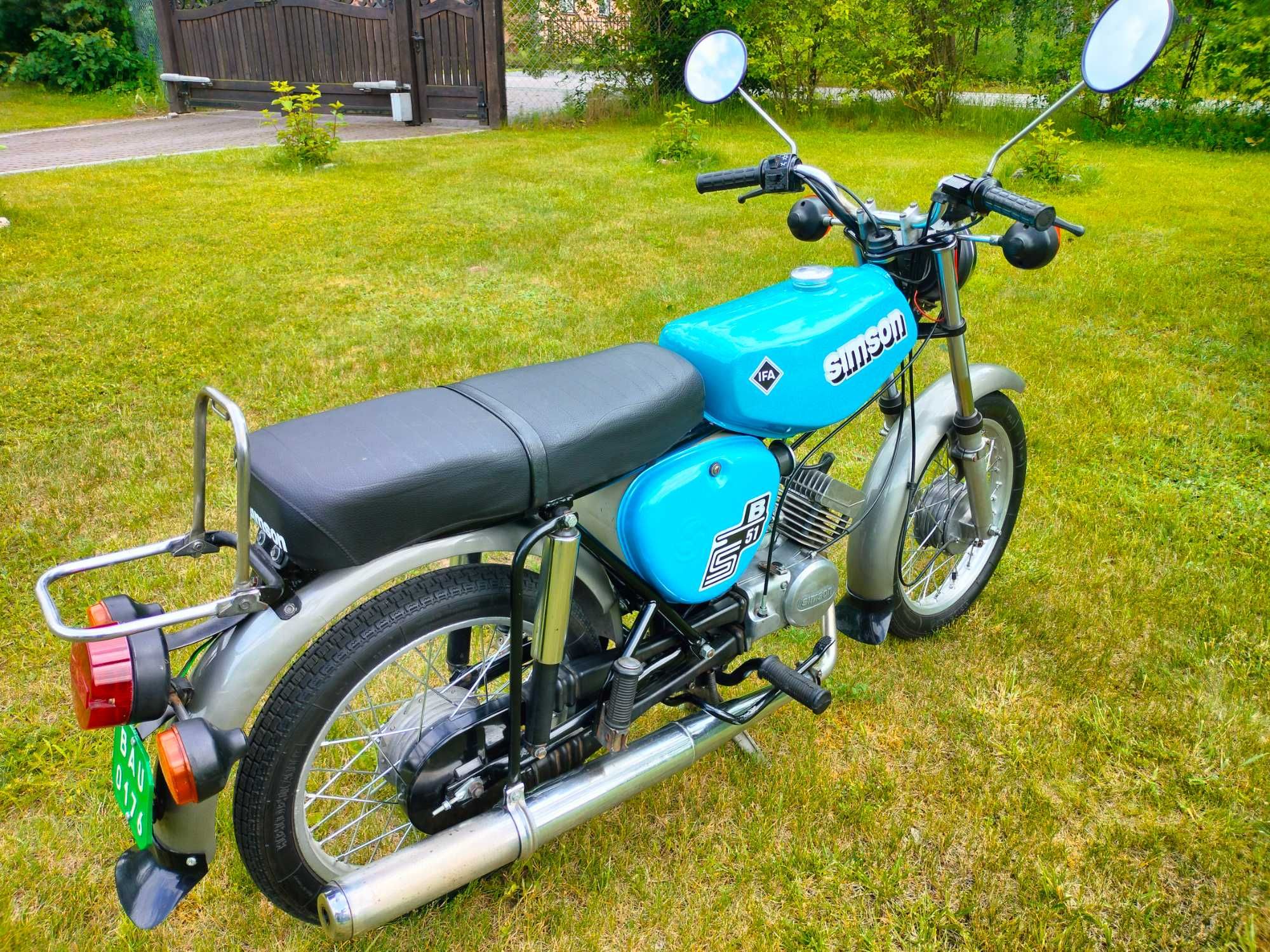 Simson S51 3 biegowy 1982