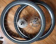 Вилсет 26 Shimano (втулки WH-505) \ Вилсет Shining A-M4
