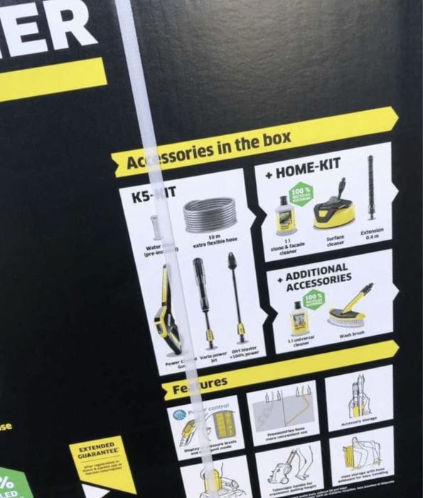 Мийка мойка високого тику karcher k5 power flex/ black home