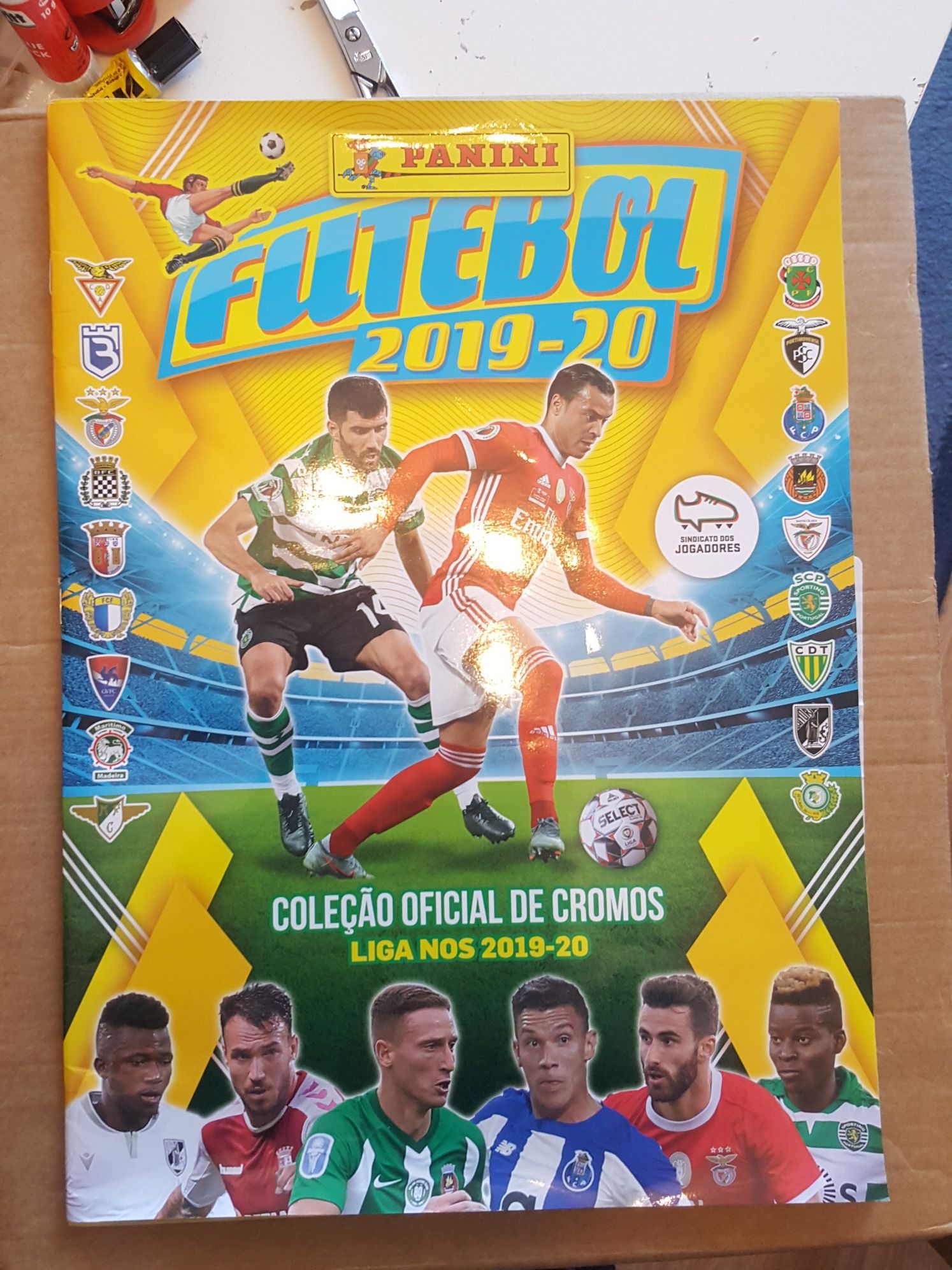 Colecção de cromos Liga NOS 2019-20 da Panini