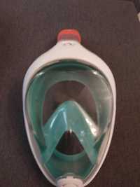 Maska pełnotwarzowa do snorkelingu