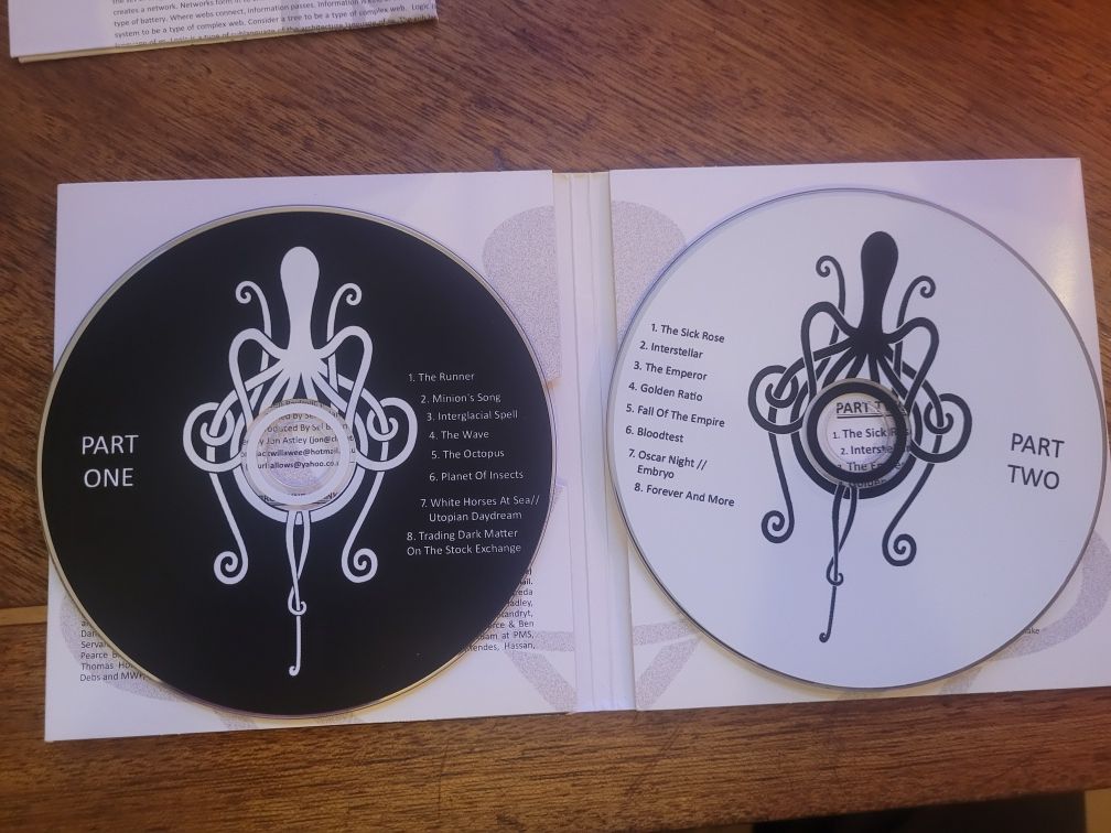 CD x 2 Amplifier - The Octopus 2010 (Self-releaed digipack) UK