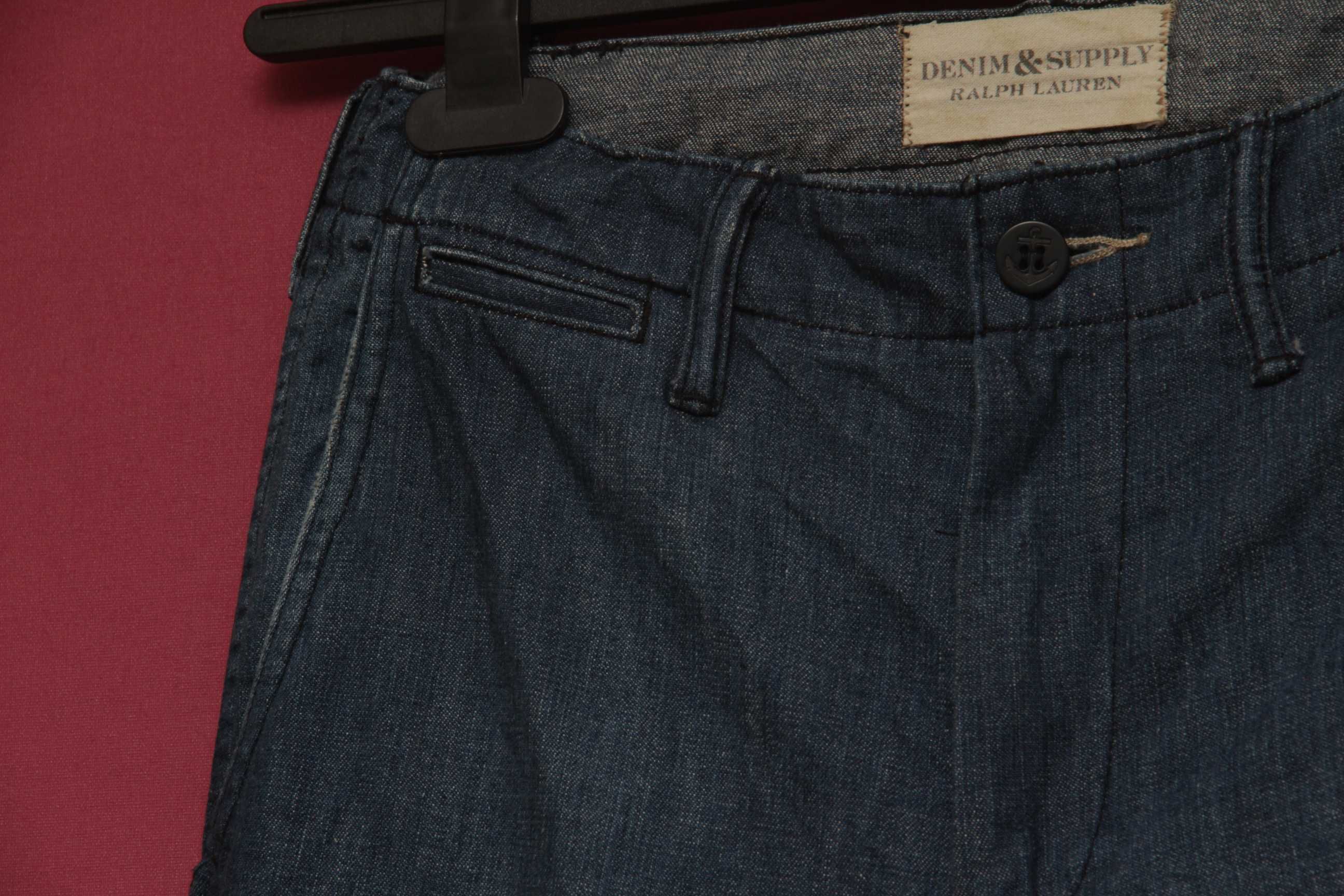Polo Ralph Lauren 26 32 кюлоты из хлопка джинсы