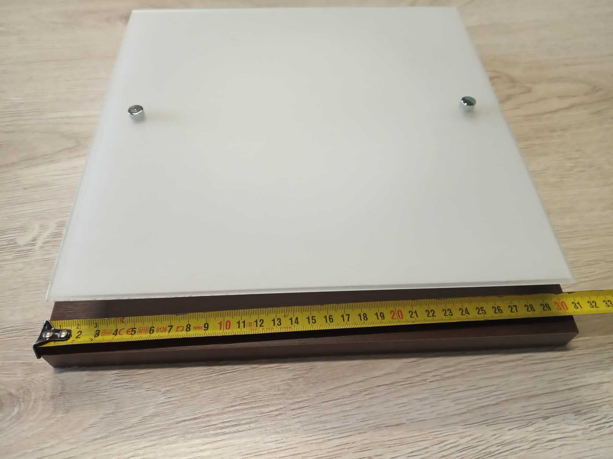 Plafon marki Lampex z kolekcji Vetro D31 Wenge 2 szt