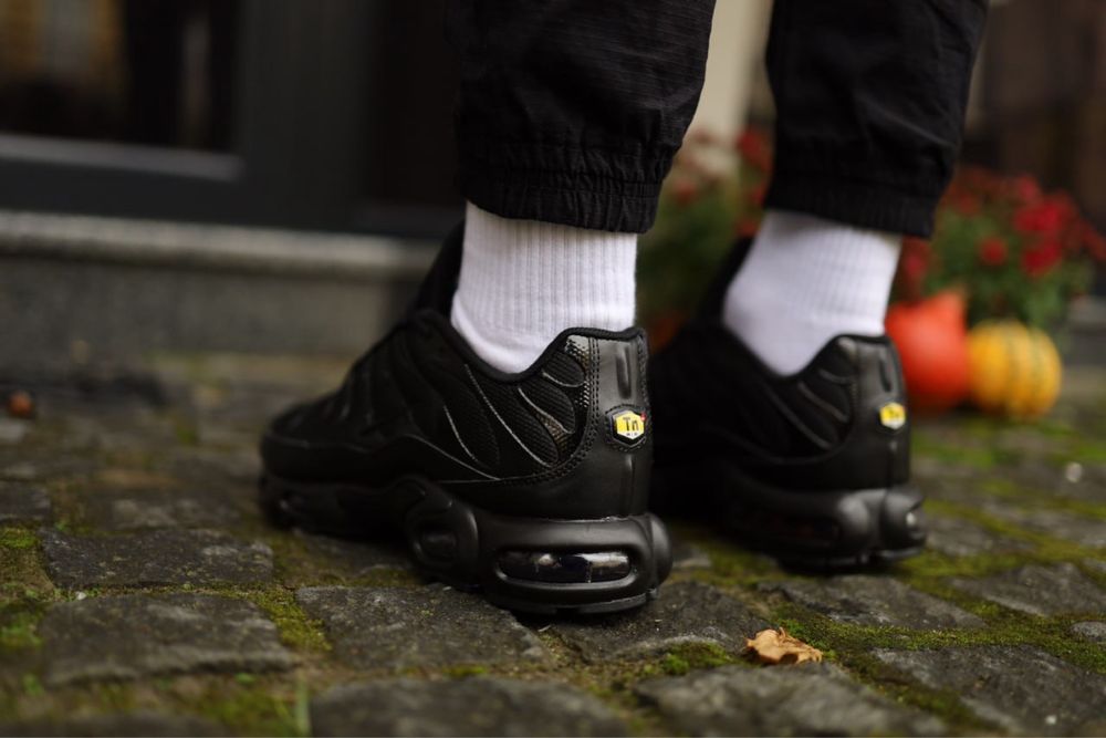 !ХІТ ПРОДАЖ! Nike Air Max Plus TN Black 38 39 40 41 42 43 44 45 46