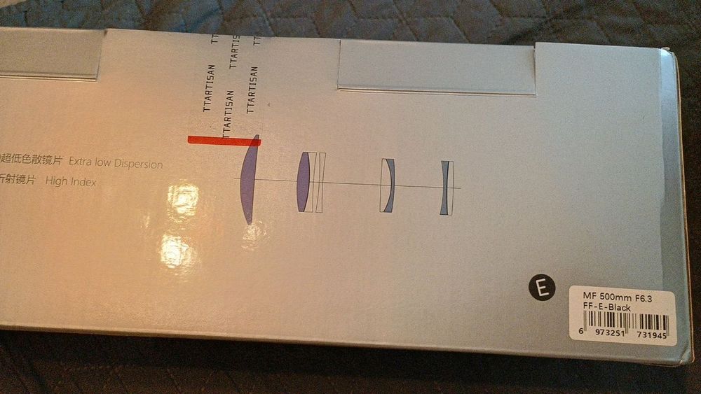 Об'єктив TTArtisan 500 mm