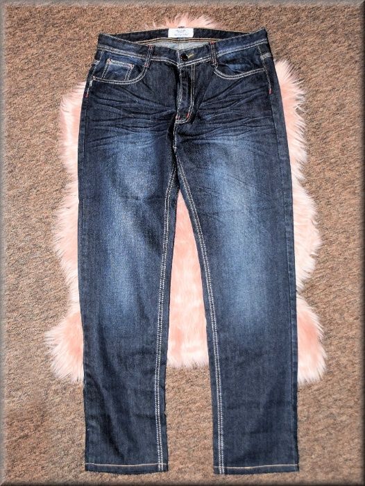 Nowe męskie spodnie jeansy dżinsy , pas ok. 88 cm