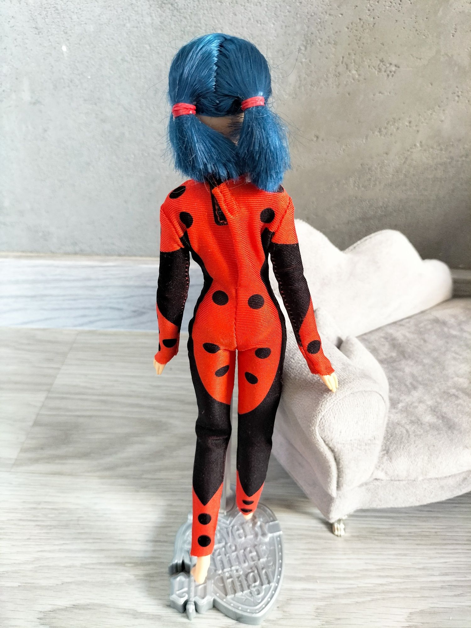 Lalka Biedronka i Czarny kot Lady Bug Miraculous Bandai