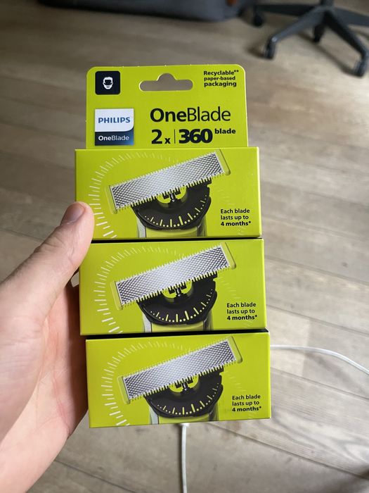 Philips OneBlade оригінальні змінні