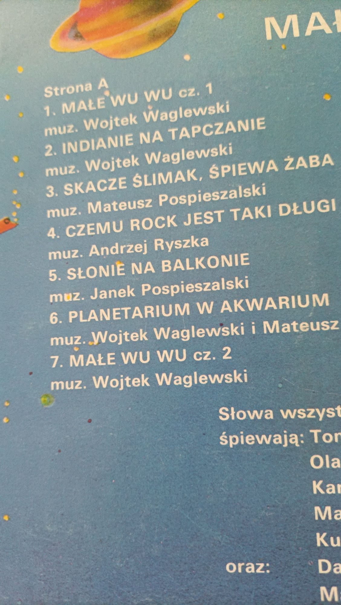 Płyta winylowa Małe WuWu z grą planszową