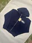 CORTEIZ zip up hoodie navy L