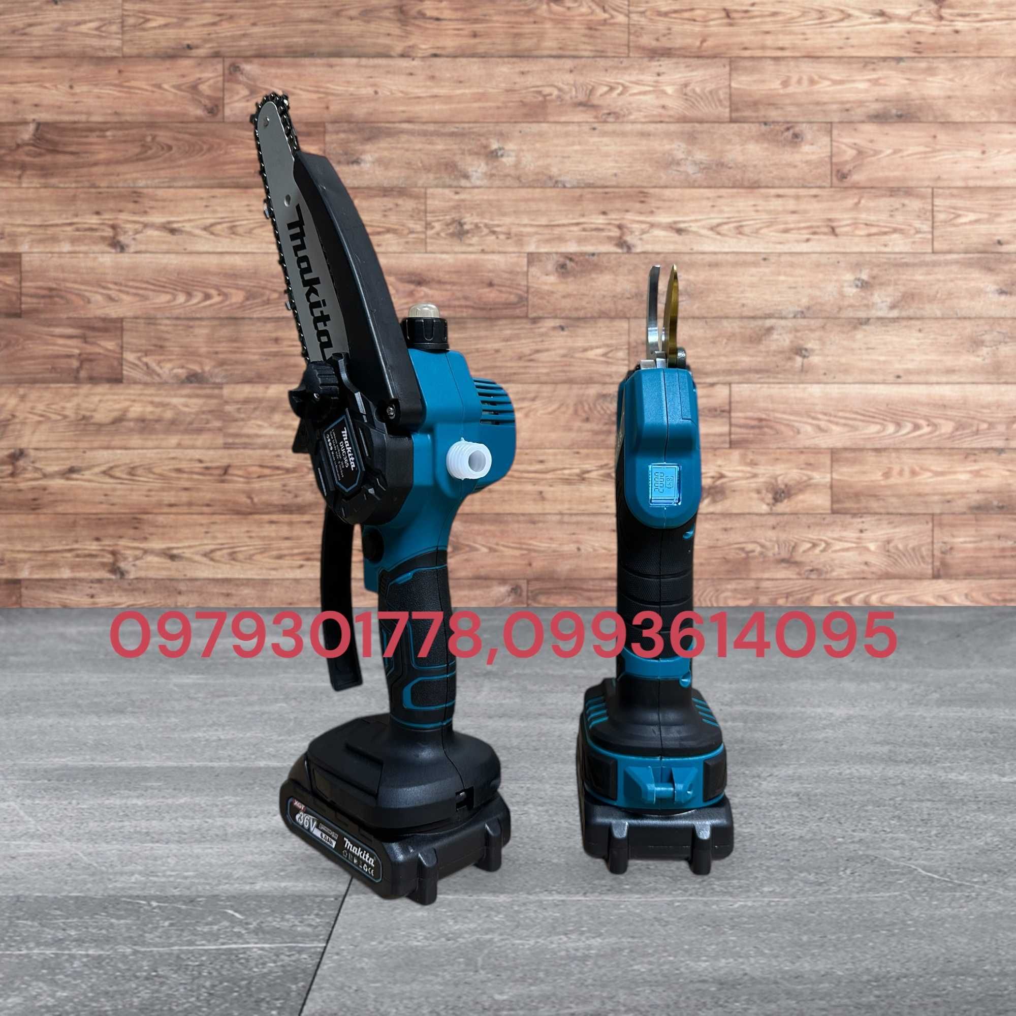 Акумуляторний садовий набір 2/1 Makita Секатор DMT93BL Пилка DUC365BL