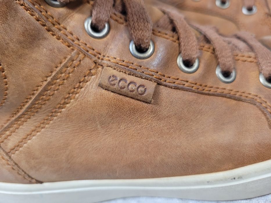 Buty ocieplane skórzane Ecco R.35 Zimowe