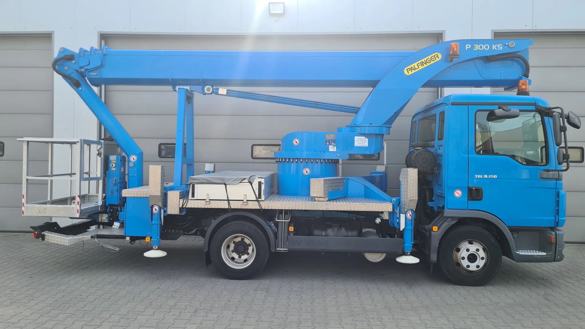 MAN TGL 8.150 - 30 m PALFINGER P 300 KS Podnośnik koszowy ZWYŻKA WUMAG WT 300 Ruthmann Multitel GSR UDT Bronto