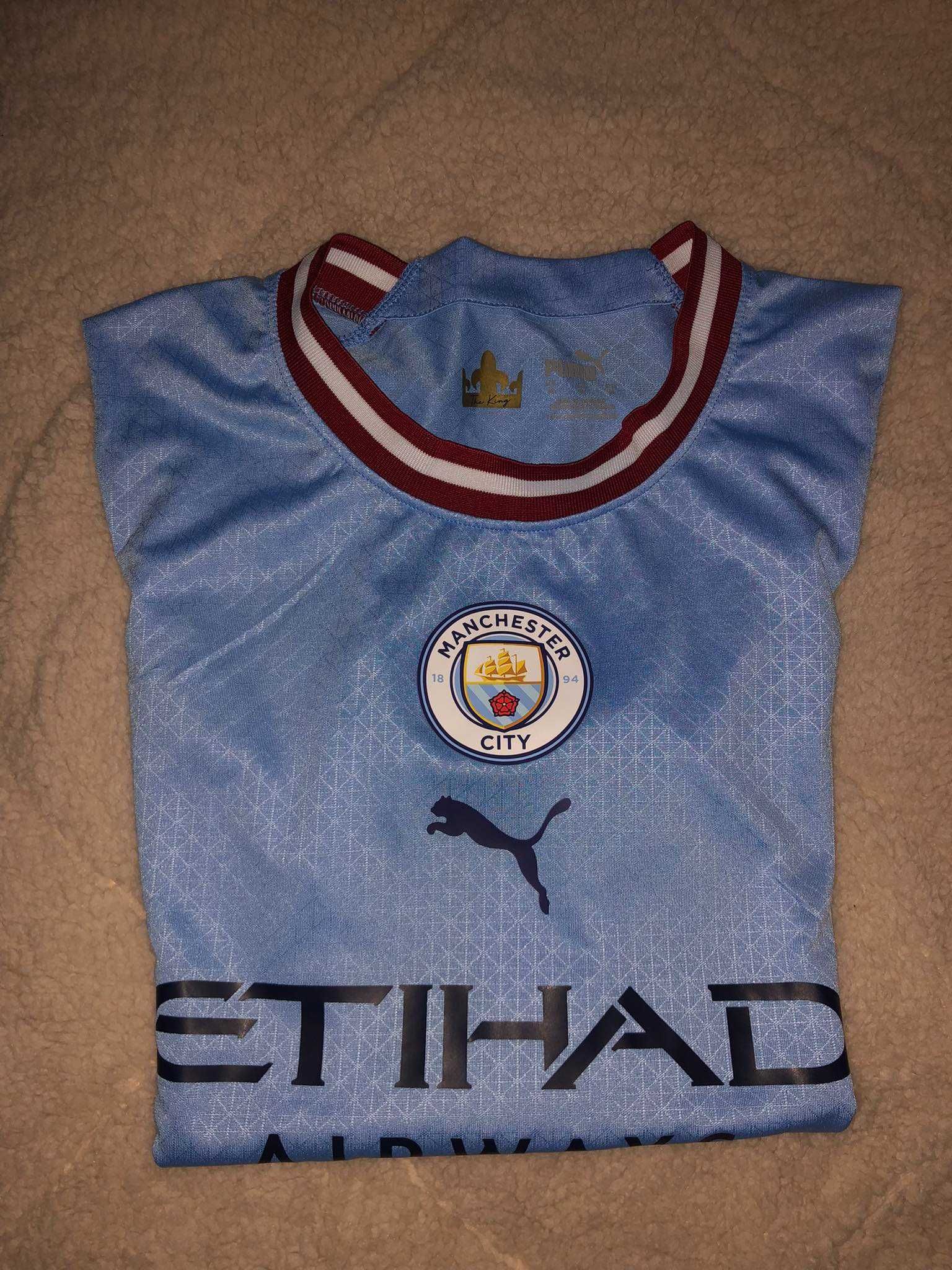 Camisola Principal Manchester City 2022/2023 Haaland 9