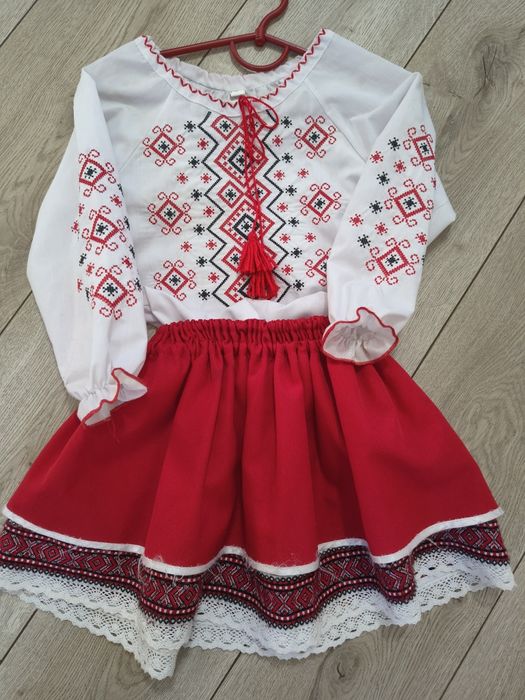 Вишиванка та спідничка р.110-128