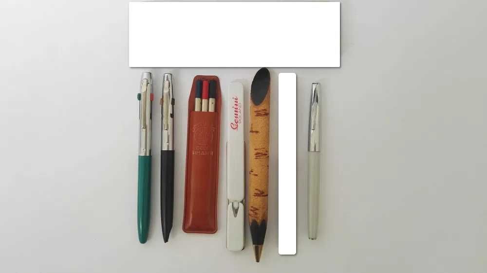 Ручки шарик-чернило АР Союз КМП54 эбонит(раритет СССР)