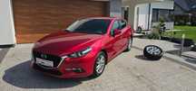 Mazda 3 2.0 120KM 2017r. LIFT Nawigacja GrzaneFotele Klimatronik 8xALU Ideał