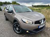 Nissan Qashqai+2 Panorama; Bezwypadkowy; serwisowany; 2x kpl Alu
