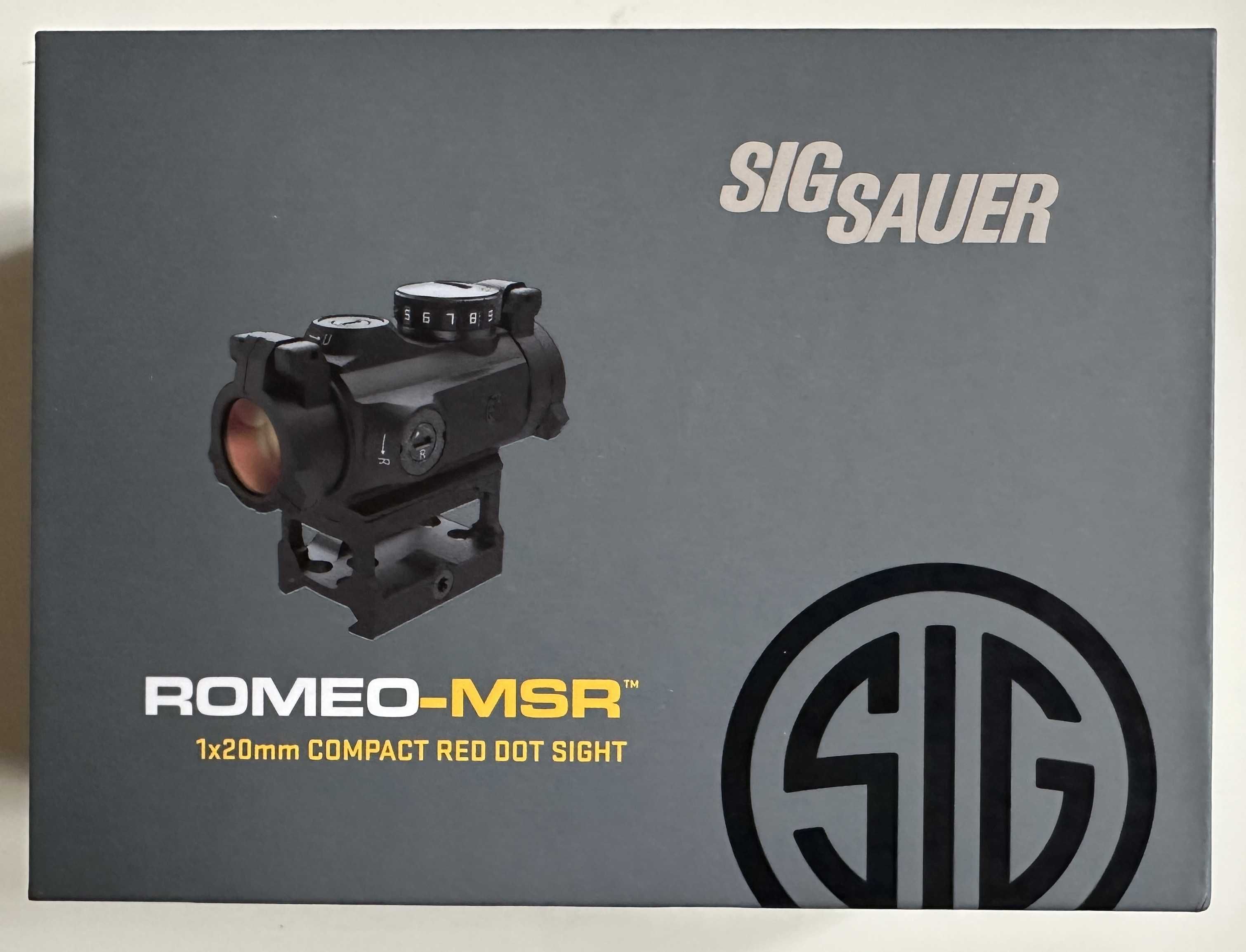 Прицел коллиматорный Sig Sauer Romeo MSR 1x20 Оригинал из США