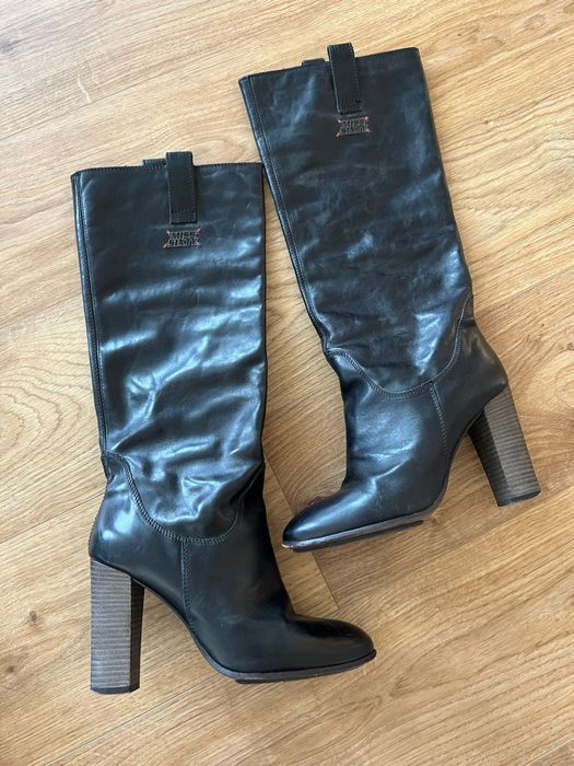 Шкіряні сапожки  miss sixty, оригінал, Італія