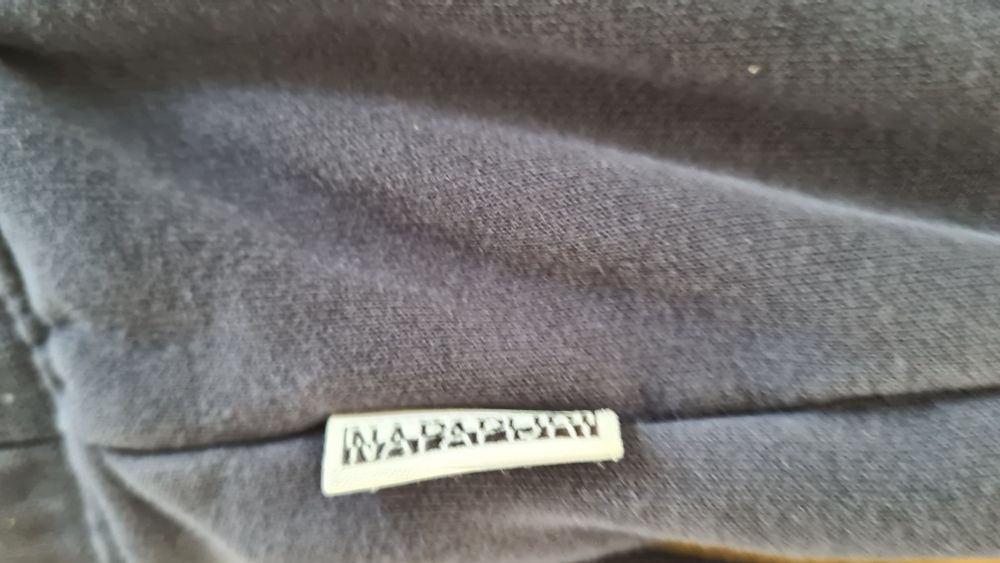 Bluza rozpinana Napapijri. Granatowa / Czarna. Rozmiar L