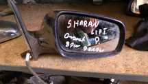 Cze55 Lusterko prawe volkswagen sharan lift granatowy 8pin 9kabli
