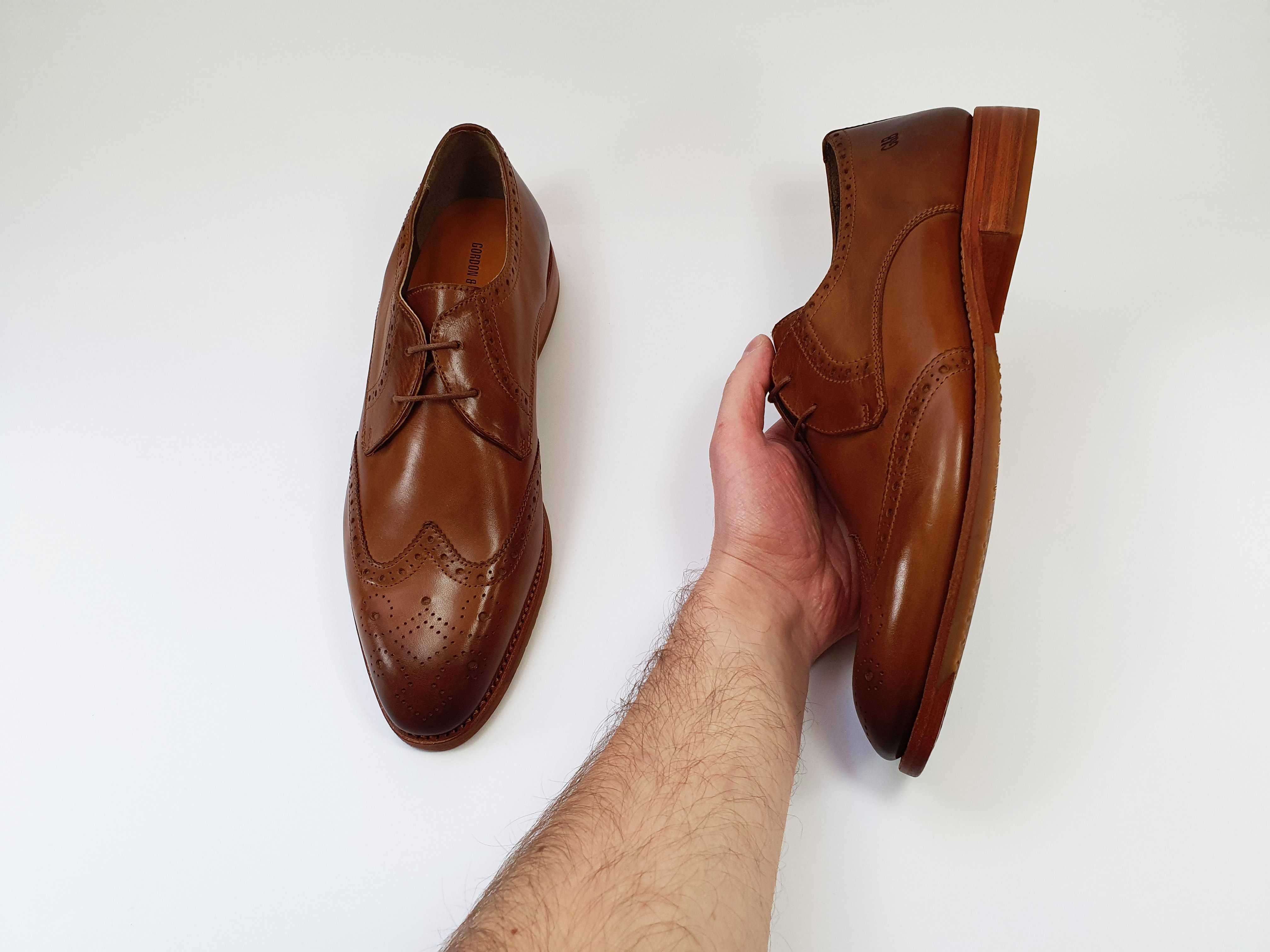 Мужские туфли GORDON & BROS Made in Germany 42 43 27.5 см