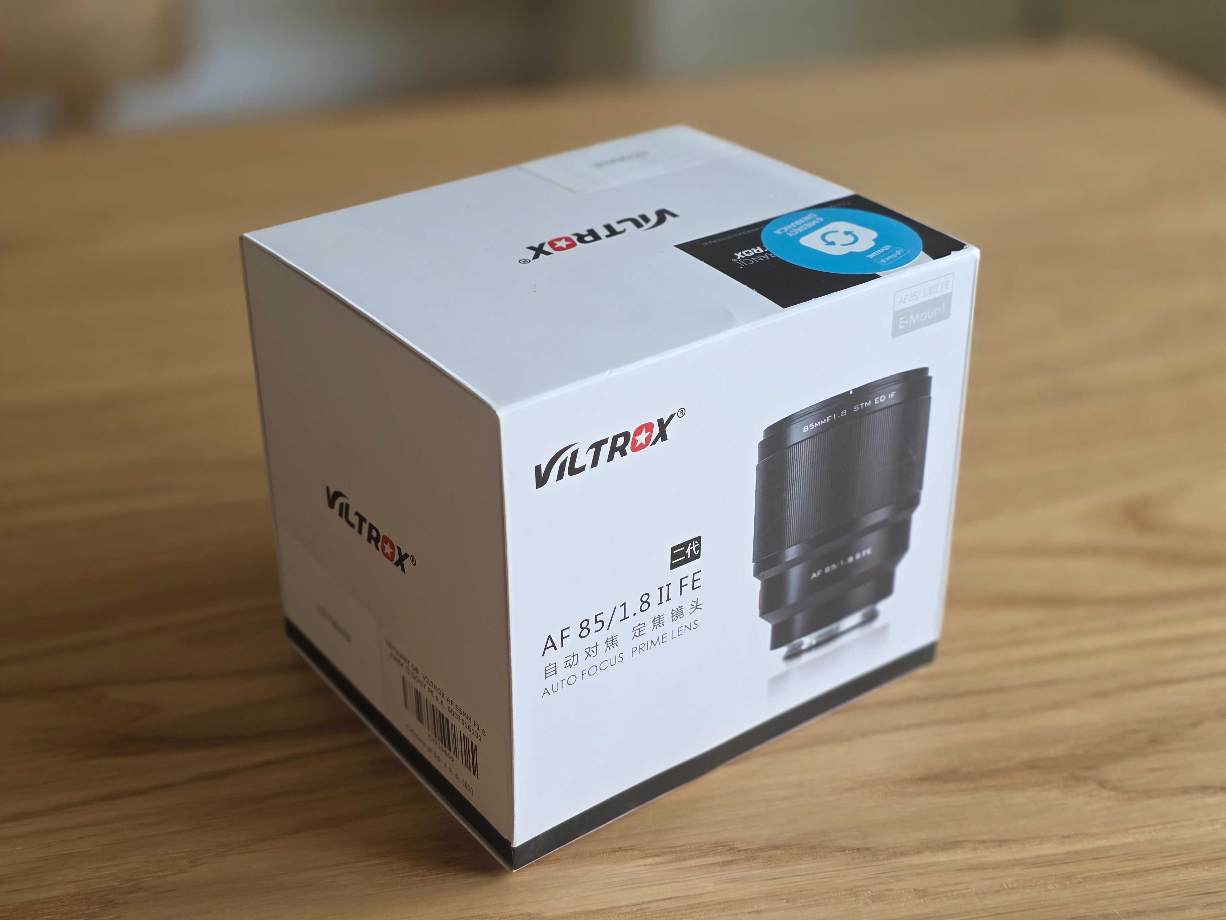 Viltrox AF 85mm F 1.8 STM II portretowy Sony E FE a7 gwarancja