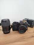 Yashica FX3 super 2000 z obiektywami
