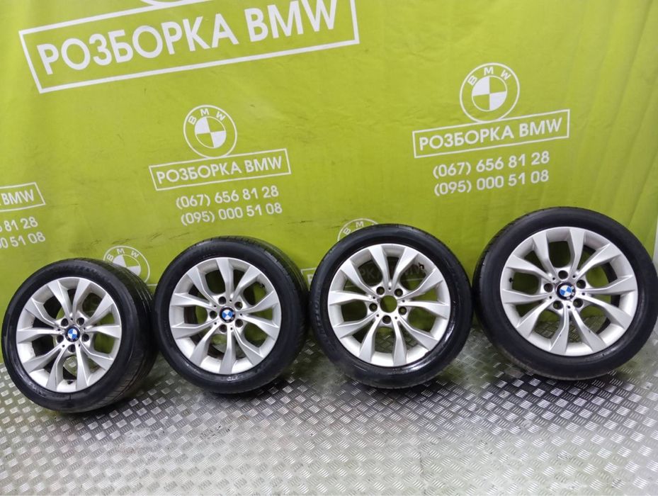 Диски R17 BMW X1 E84 титаны БМВ Х1 Е84 титани колеса діски р17 Разбор