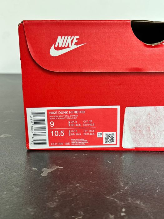 Nike Dunk High Retro “Panda” | 42.5 EU