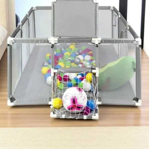 Манеж дитячий Ігровий із сітчастими стінками / Детский манеж игровой