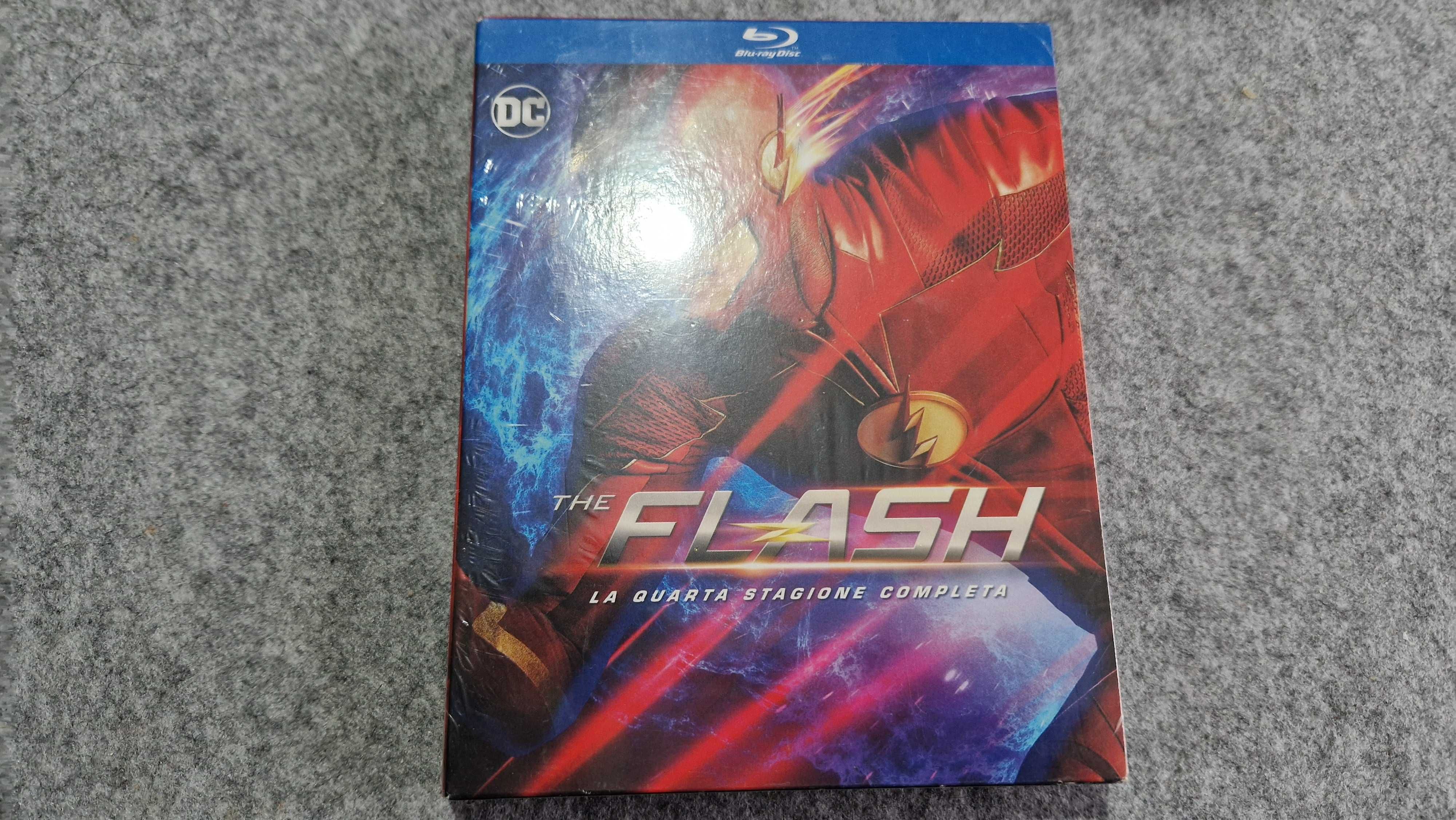 blu ray THE FLASH sezon 4 nowy