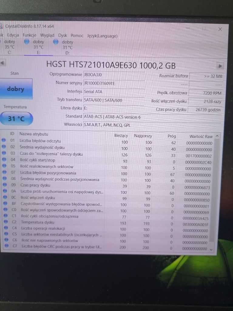 Asus ROG Strix GL753VD /i7-7700HQ /16GB /SSD 500GB