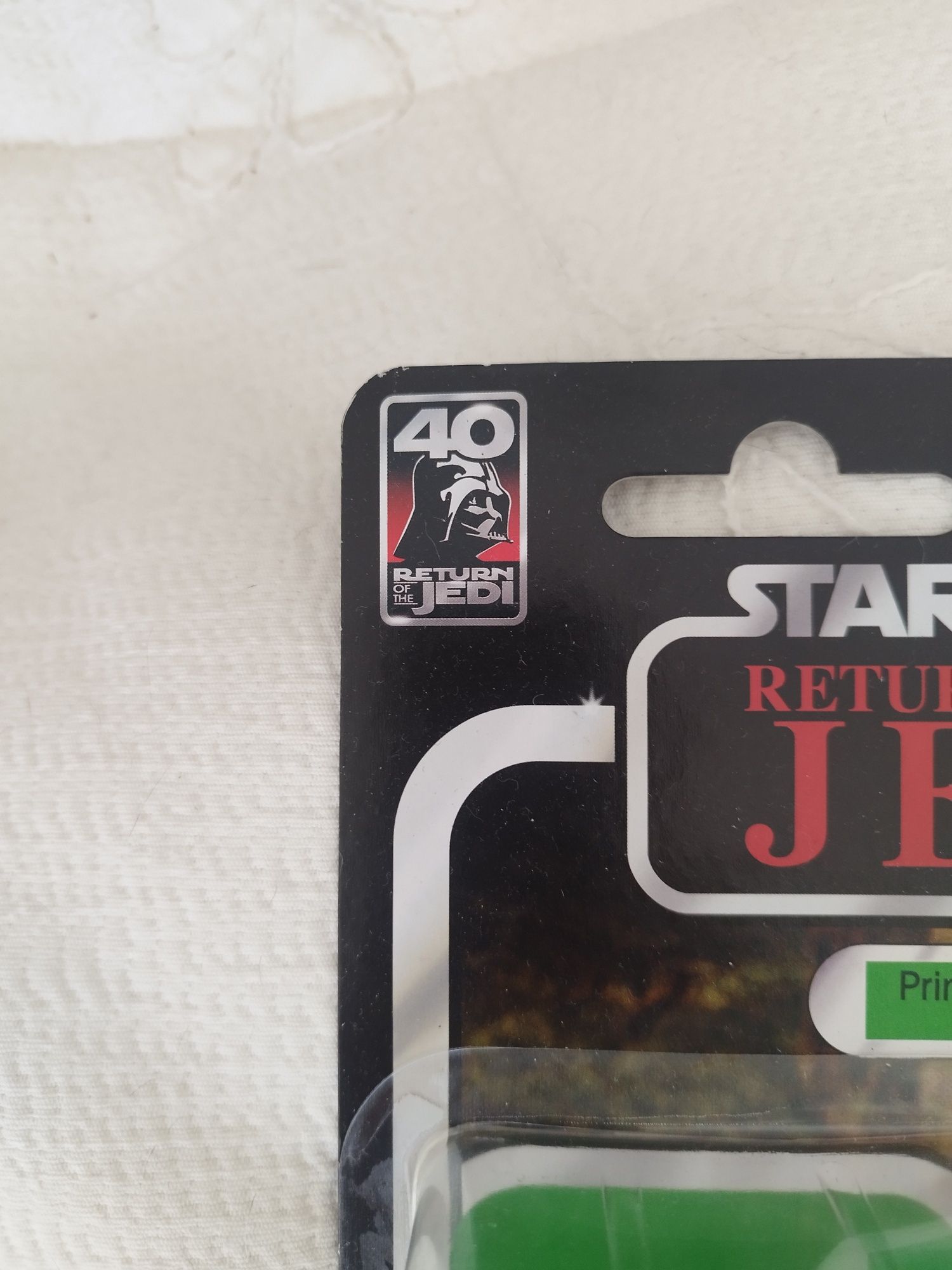 Figura comemorativa de 12 cm da Princesa Leia de Star Wars.