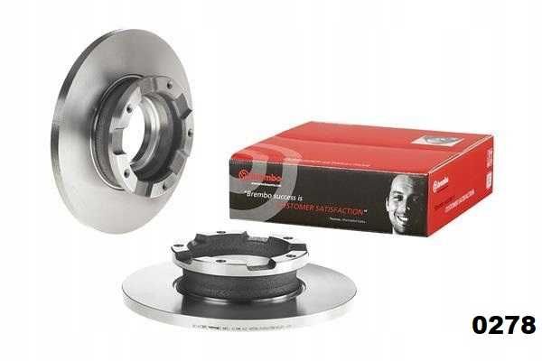 Brembo 08.C241.20 Tarcza hamulcowa tył TRANSIT V363 komplet