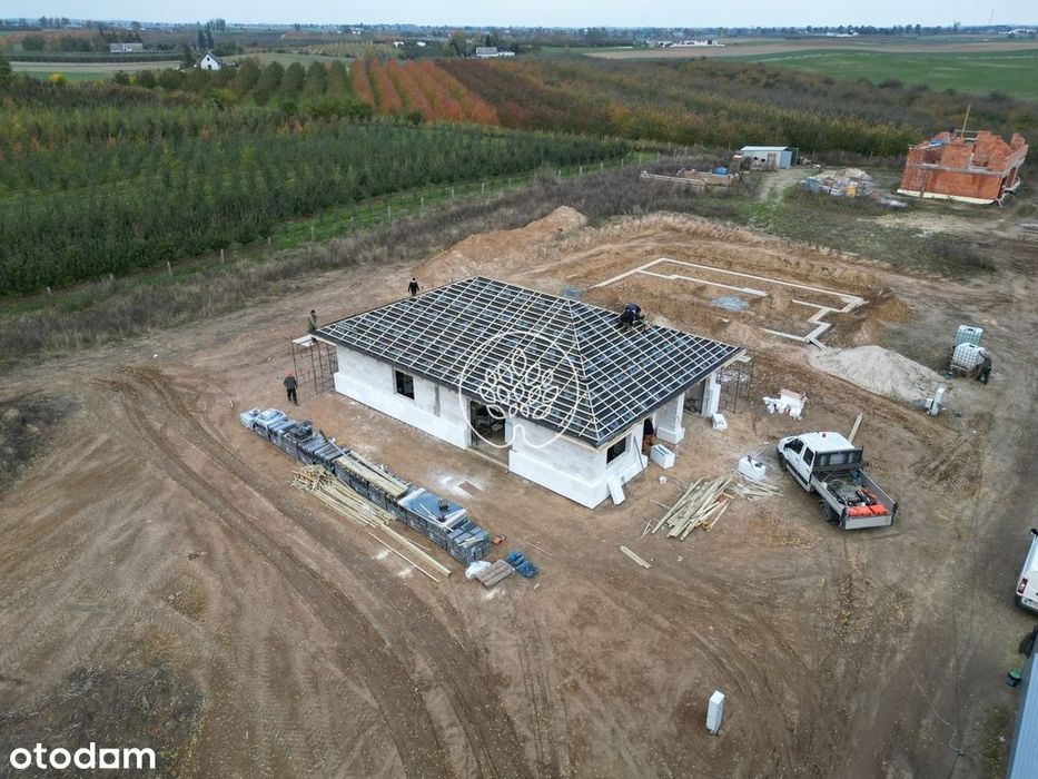 Dom 150m deweloperski, działka 1128m, 11 km od Bdg
