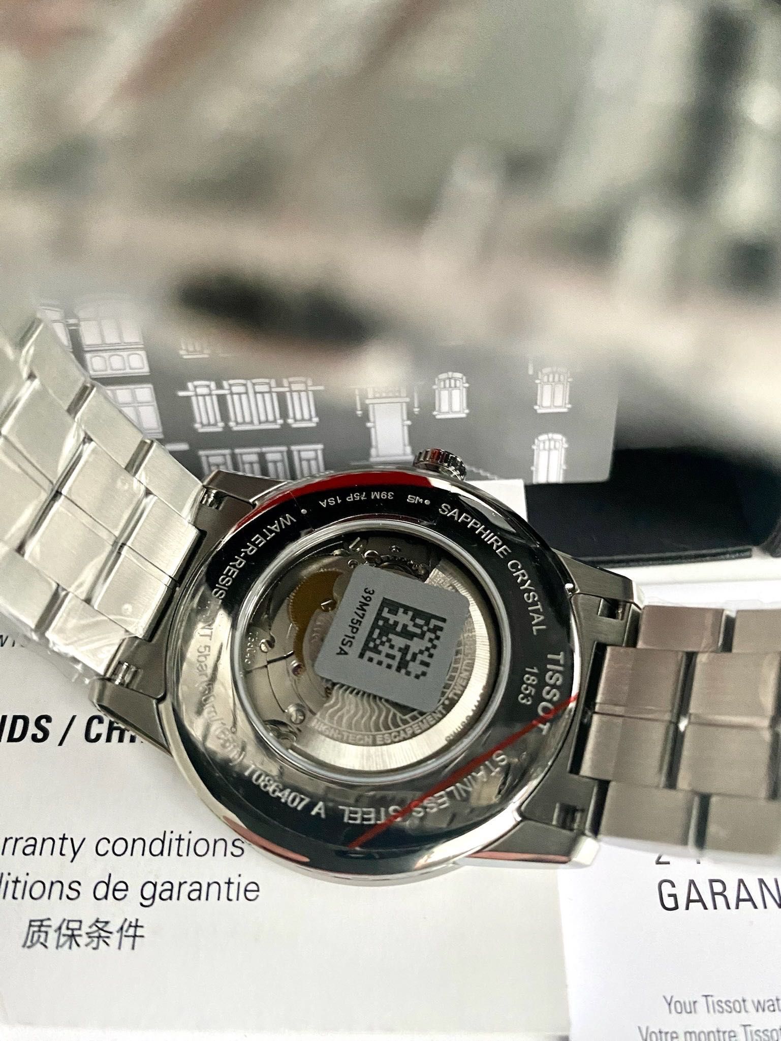 Чоловічий механічний швейцарський годинник Tissot мужские часы тисо