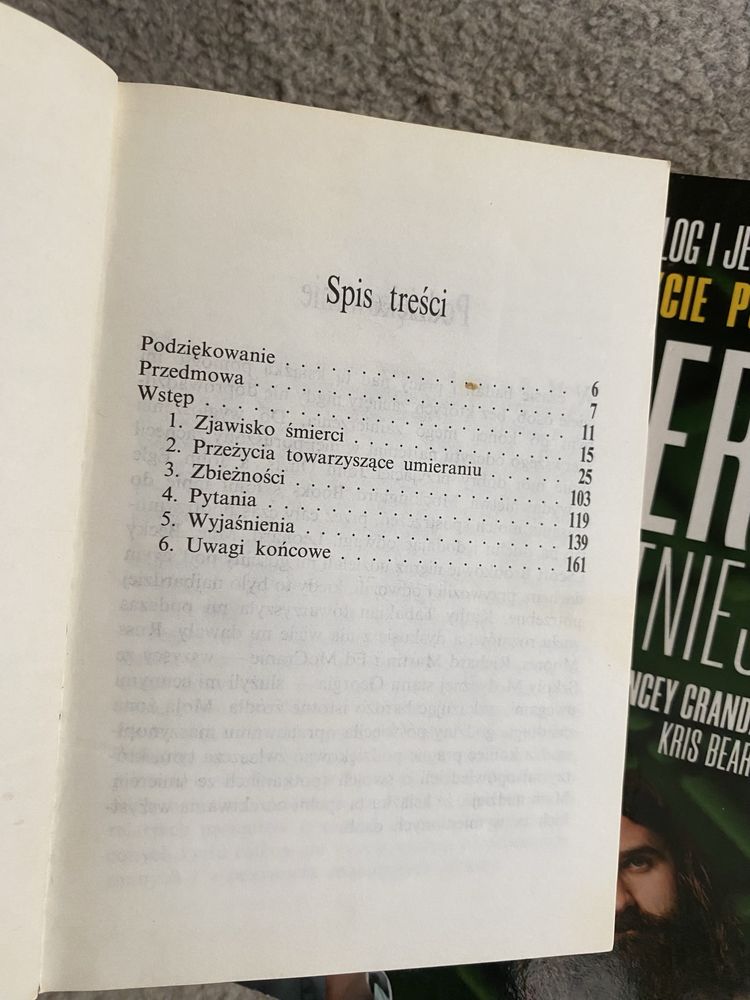 Śmierć nie istnieje. Dr Chauncey Crondall, Kris Bearss