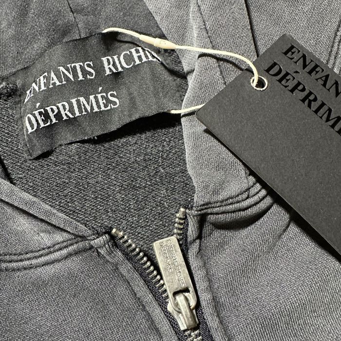 Зіп худі ERD Enfants Riches Deprimes оверсайз з принтом