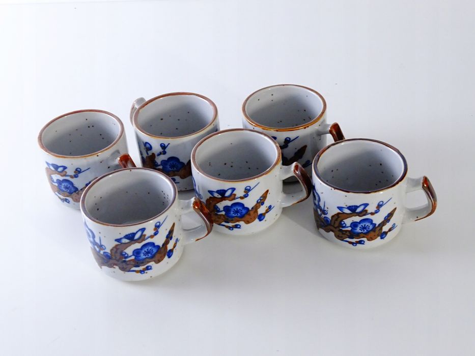 ceramika japońska filiżanki kwiat wiśni