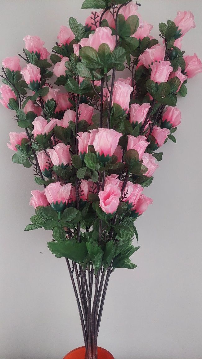 2 bukiety róż wys 60cm nowe