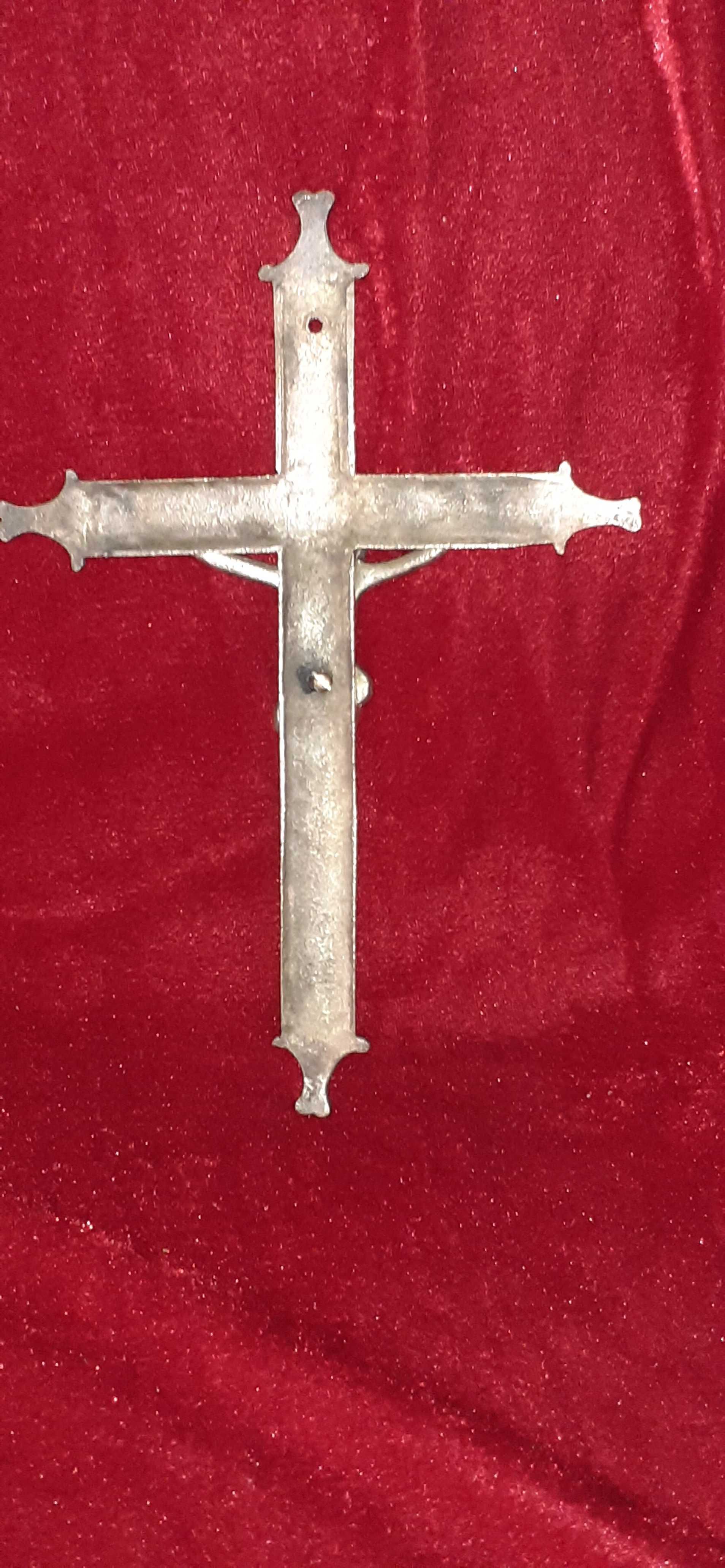 Crucifixo cruz Cristo em Bronze -25 cm altura